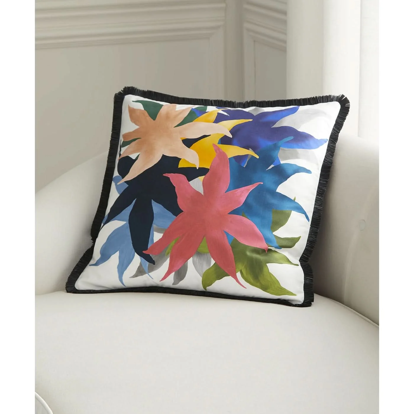 Designers Guild Iris Des Marais Craie Cushion - Image 4