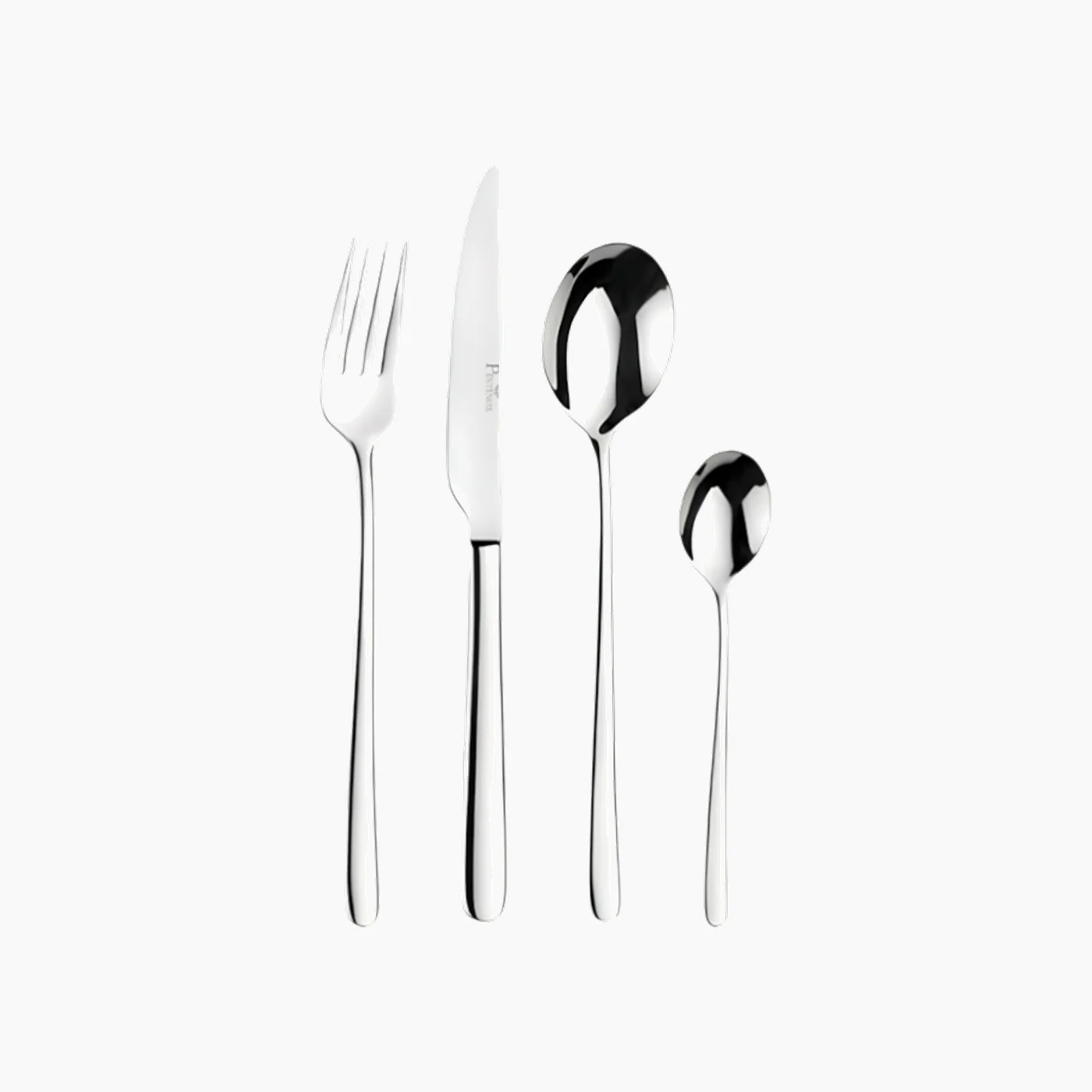 Pintinox Iris Flower Set of 24 Pieces S/Steel