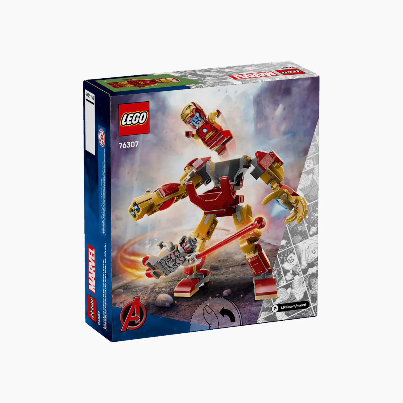 LEGO Iron Man Mech vs. Ultron- 101 Pcs - Image 2