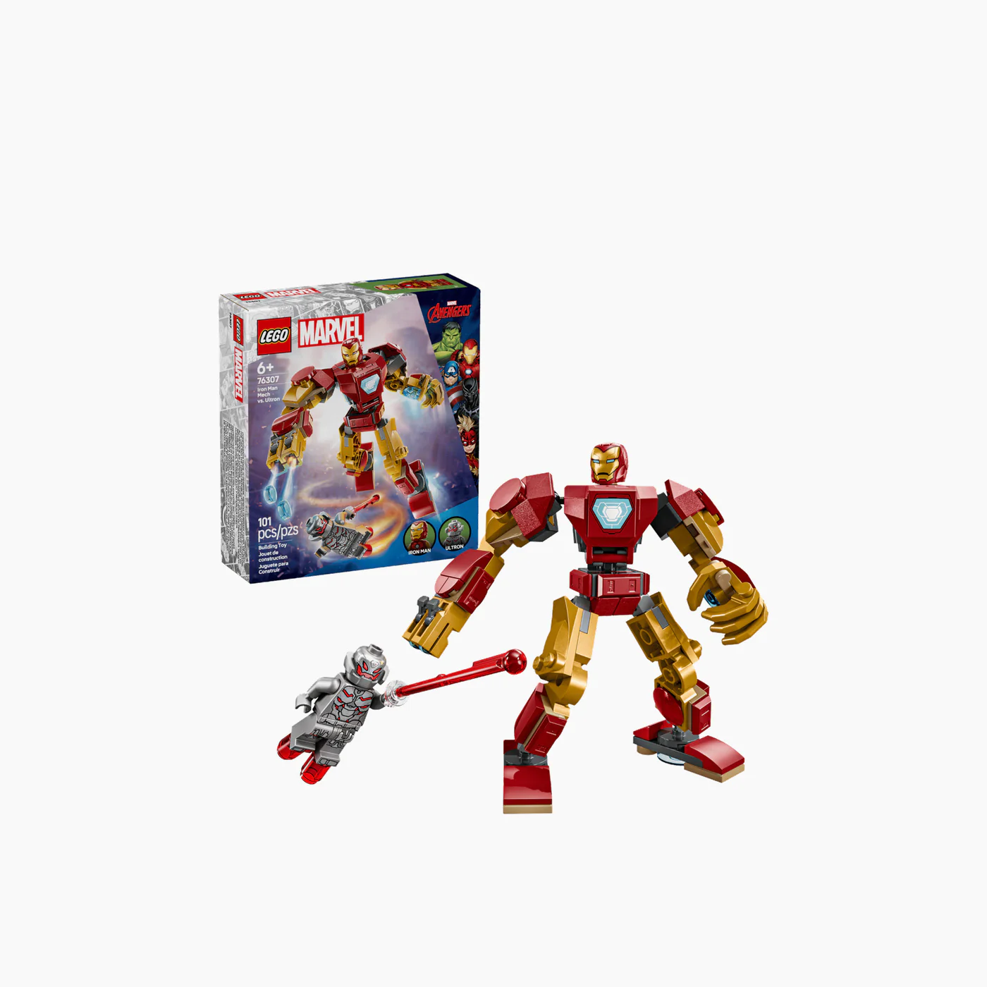 LEGO Iron Man Mech vs. Ultron- 101 Pcs - Image 5