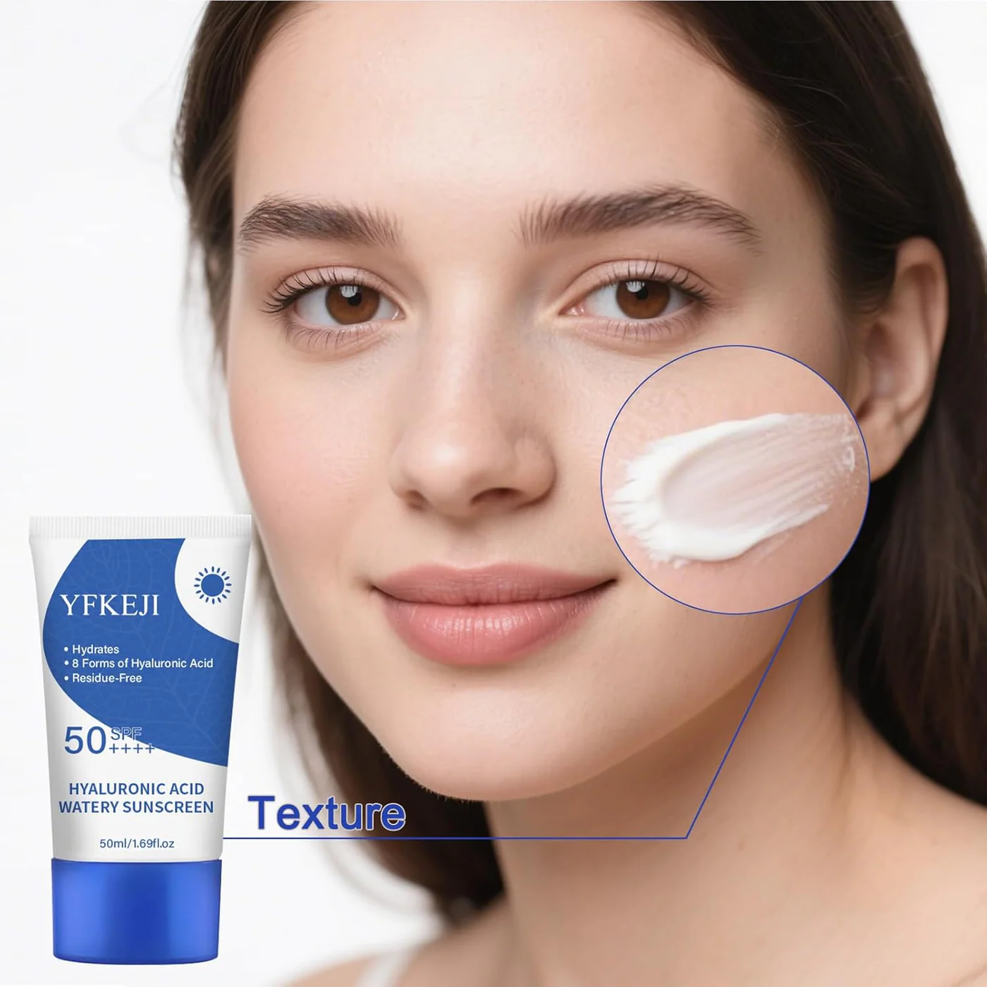 Isntree Hyaluronic Acid Watery Sun Gel Sunscreen - Image 5
