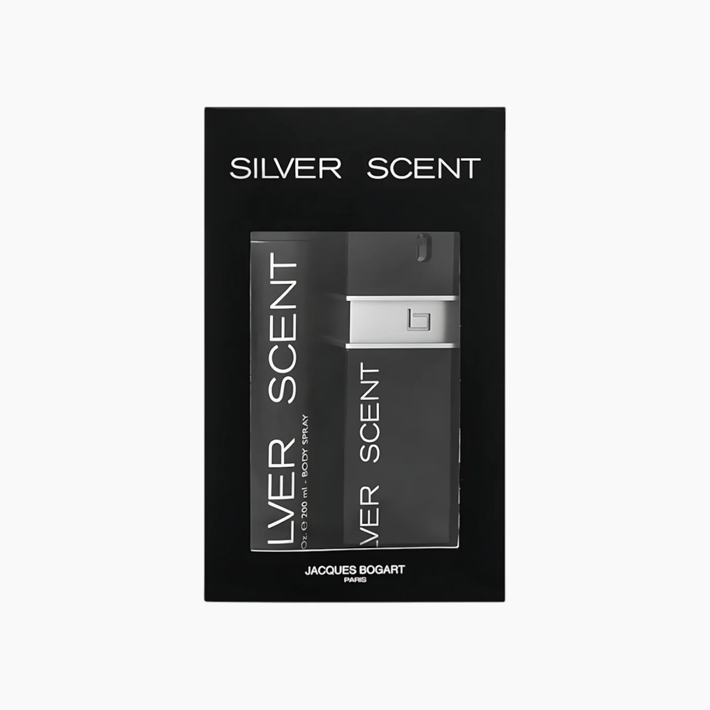 Jacques Bogart Silver Scent EDT 100Ml + Body Spray 200Ml Gift Set For Men - Image 2