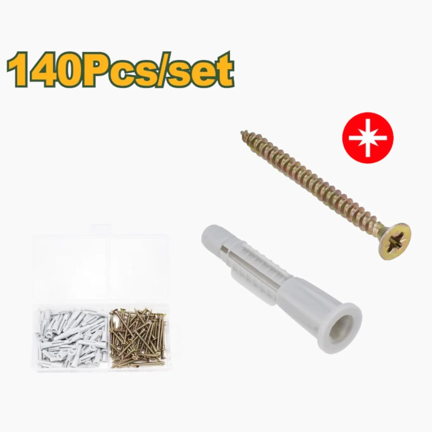 Jadever Screw and Wedge Set Fasteners - Image 4