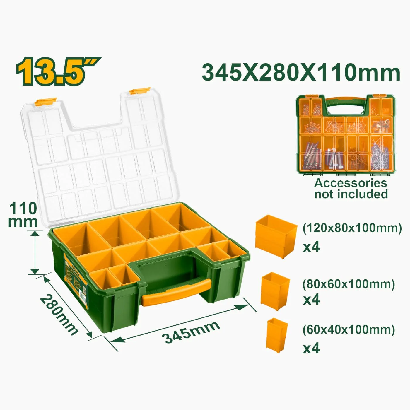 Jadever Screw Storage Box Organizer - Image 4