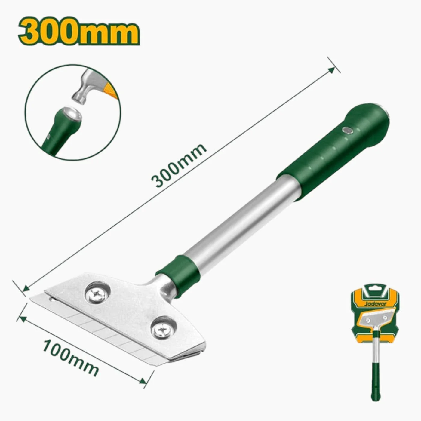 Jadever Aluminum Scraper - Image 2