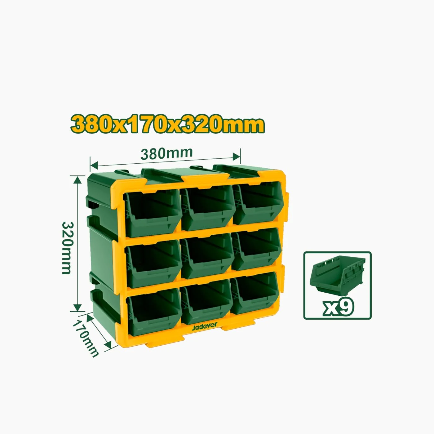 Jadever Drawer Storage Unit - Image 2