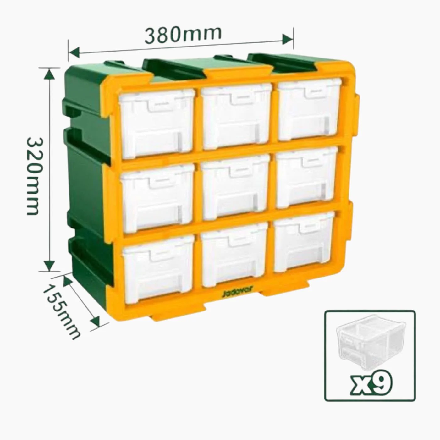 Jadever Drawer Storage Unit - Image 4