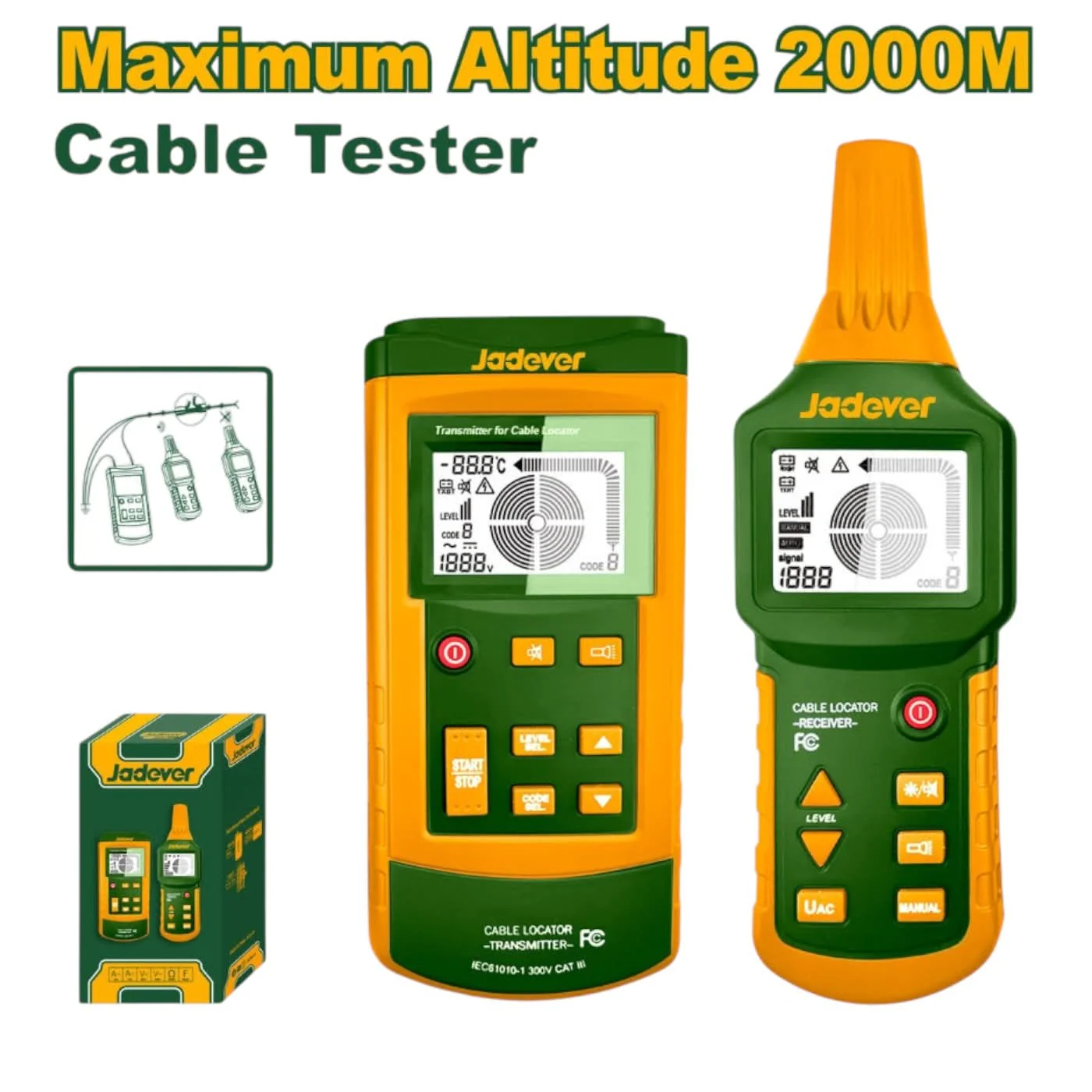 Jadever Cable Tracer Cable Tracer - Image 2