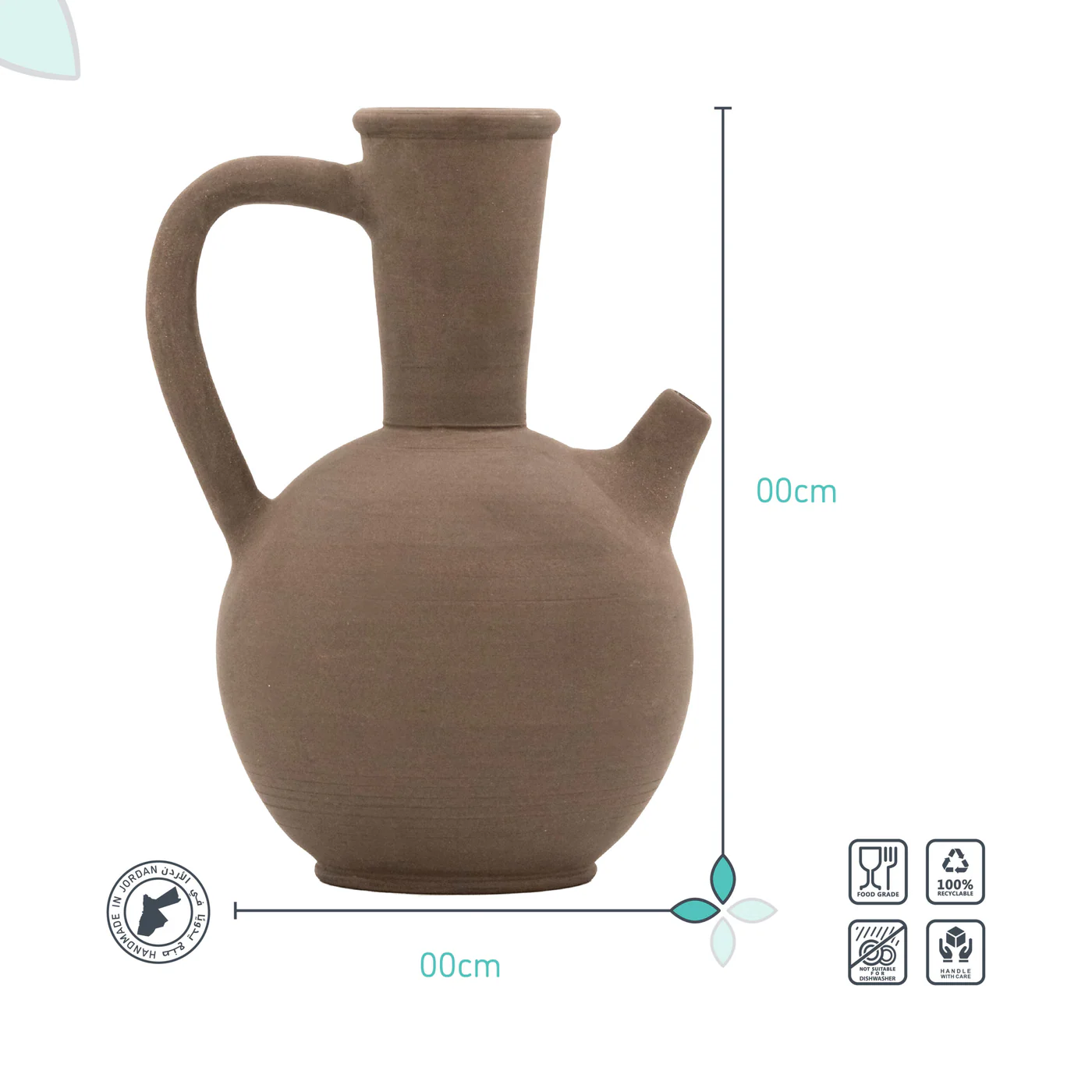 Clay Bottles Jarrah Carafe - Image 4