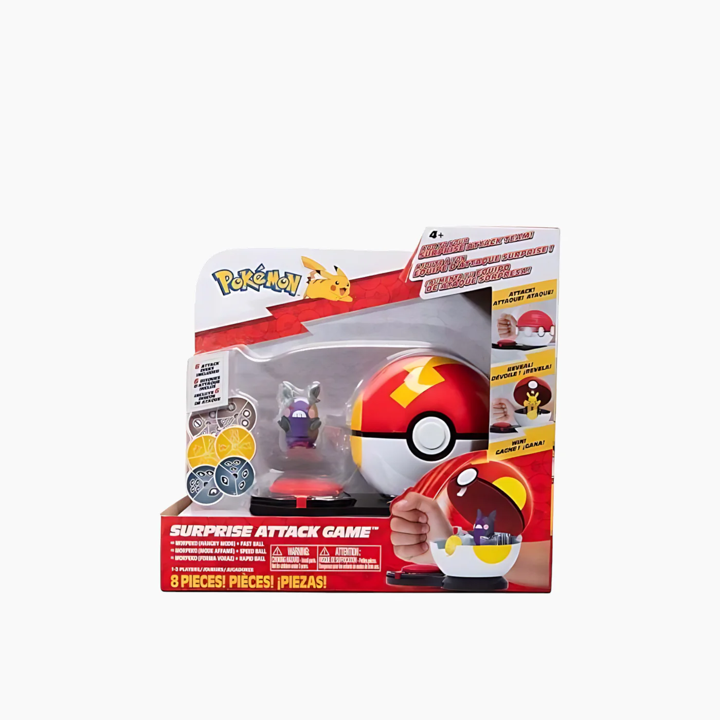 Jazwares Pokemon Surprise Attack Poke Ball Battle Game - Image 12