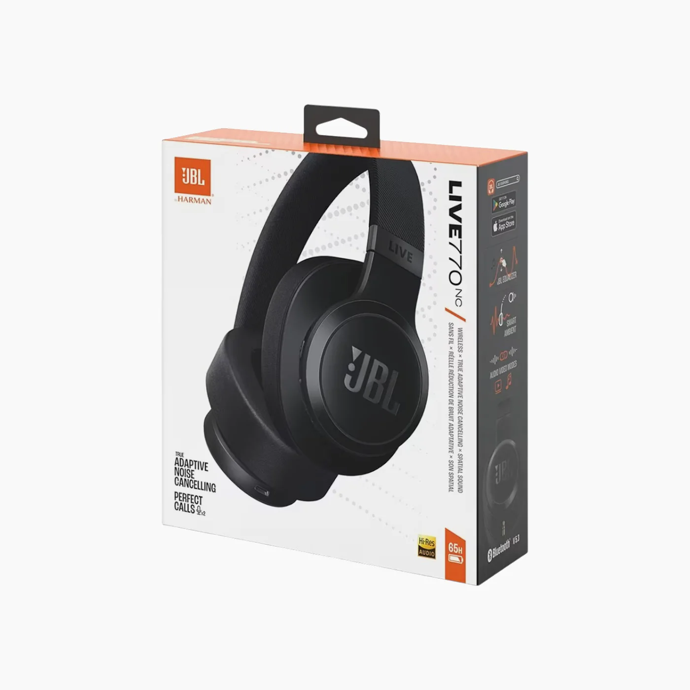 JBL Live 770NC Wireless Over-Ear Noise Cancelling Headphones - Image 2