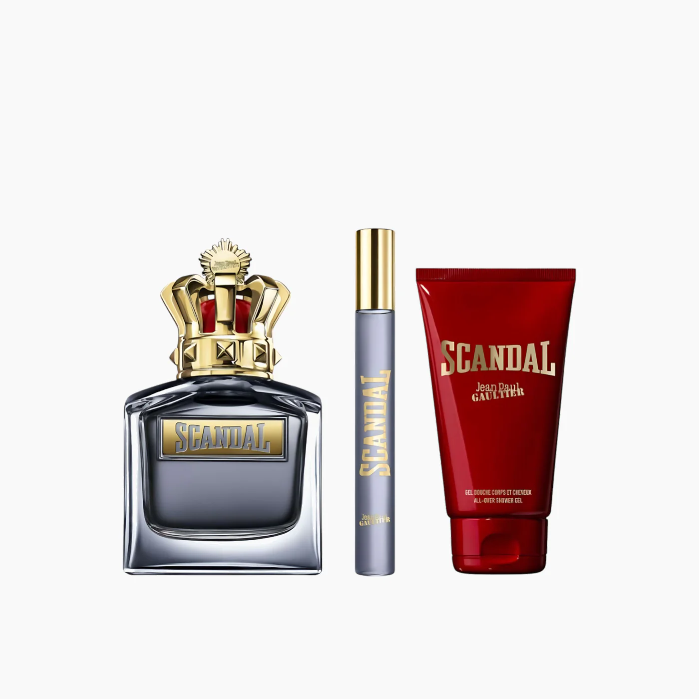Jean Paul Gaultier Scandal EDT 100Ml + EDT 10Ml + Shower Gel 75Ml Gift Set For Men - Image 2