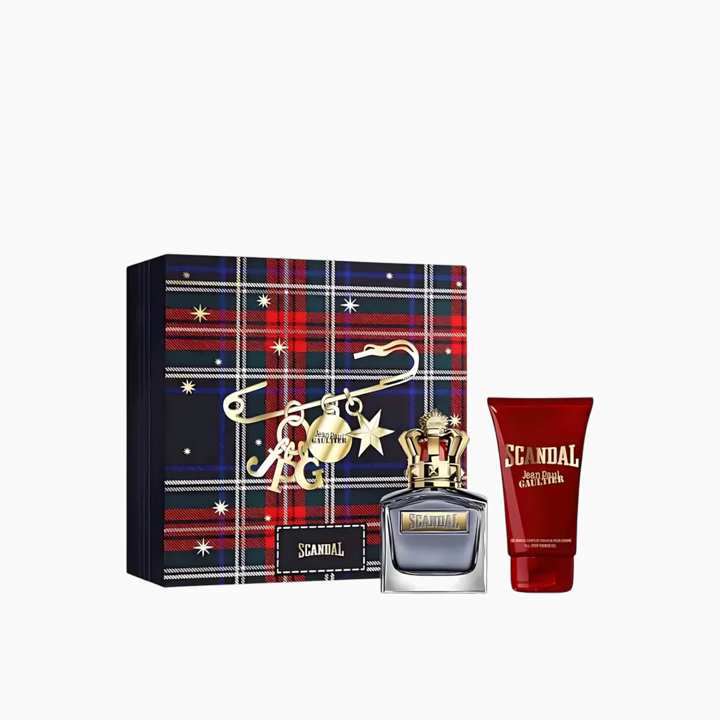 Jean Paul Gaultier Scandal EDT 100Ml + Shower Gel 75Ml Gift Set For Men - Image 2