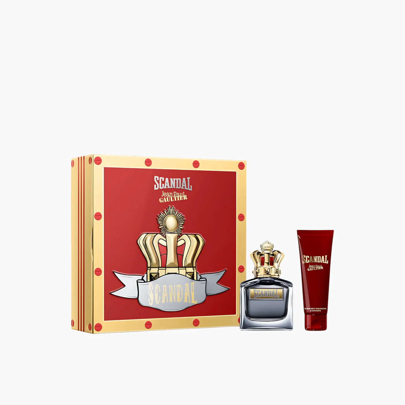 Jean Paul Gaultier Scandal Pour Homme EDT 100ML + Shower Gel 75ML Gift Set For Men