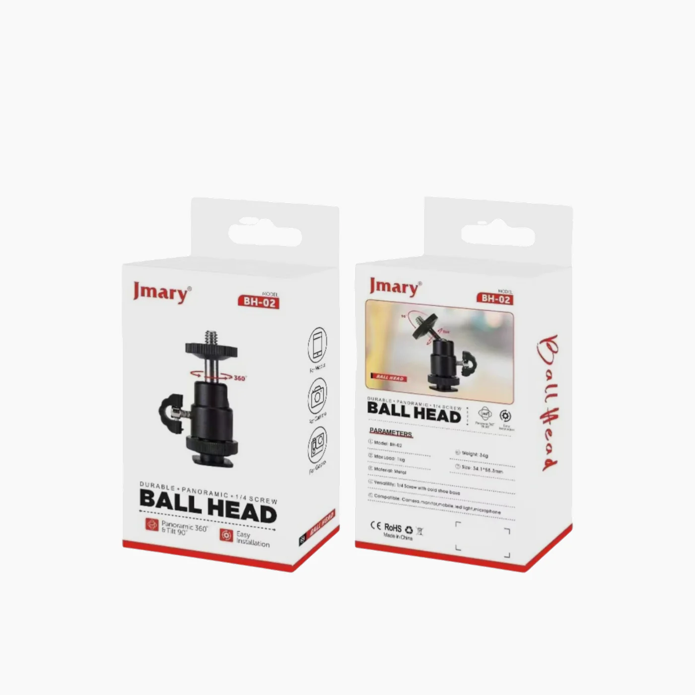 JMARY BH-02 360° Ball Head - Image 4