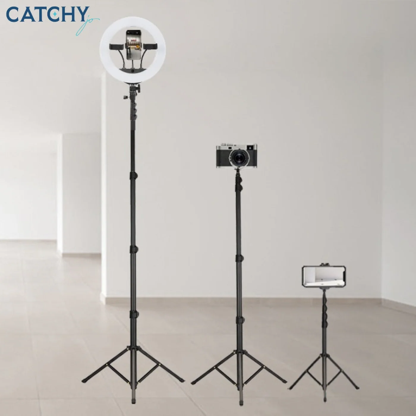 JMARY MT-40 2-in-1 Monopod Selfie Stick Tripod - Image 4
