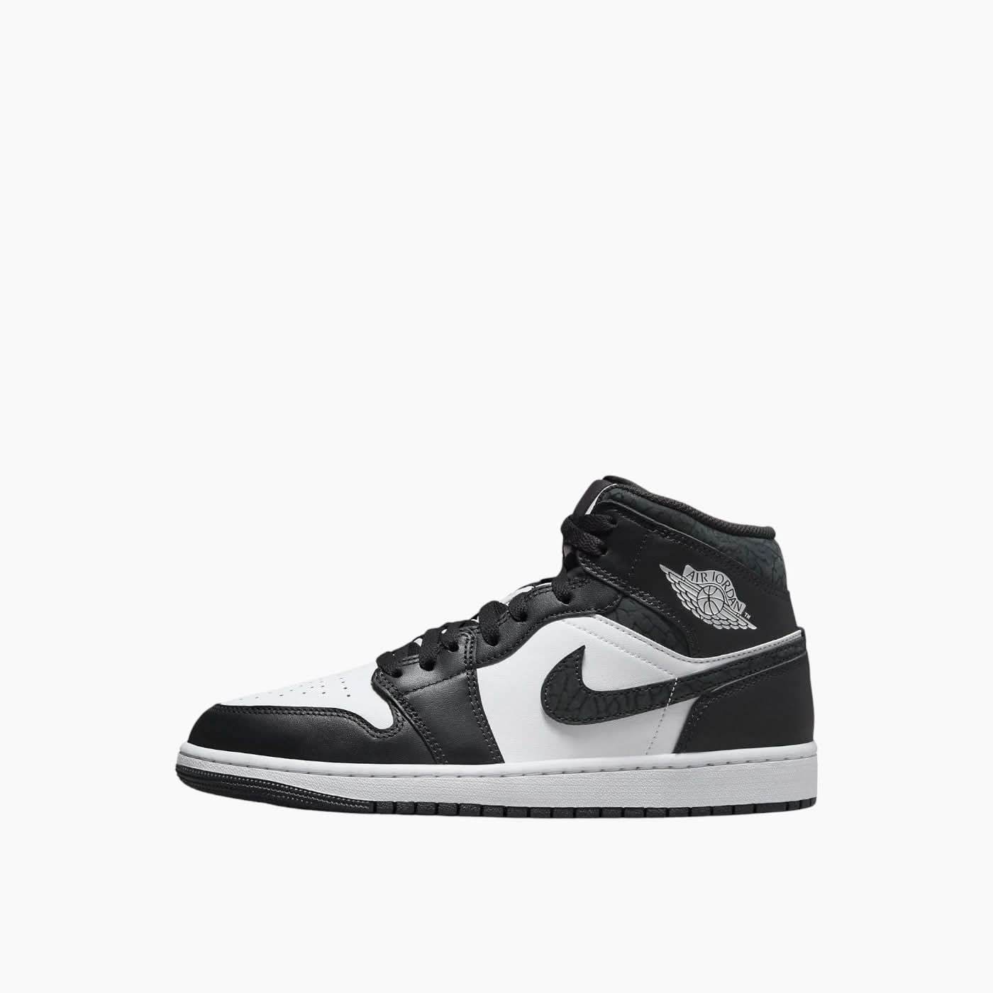 Nike Air Jordan 1 Mid SE Panda Elephant Sneakers - Image 4