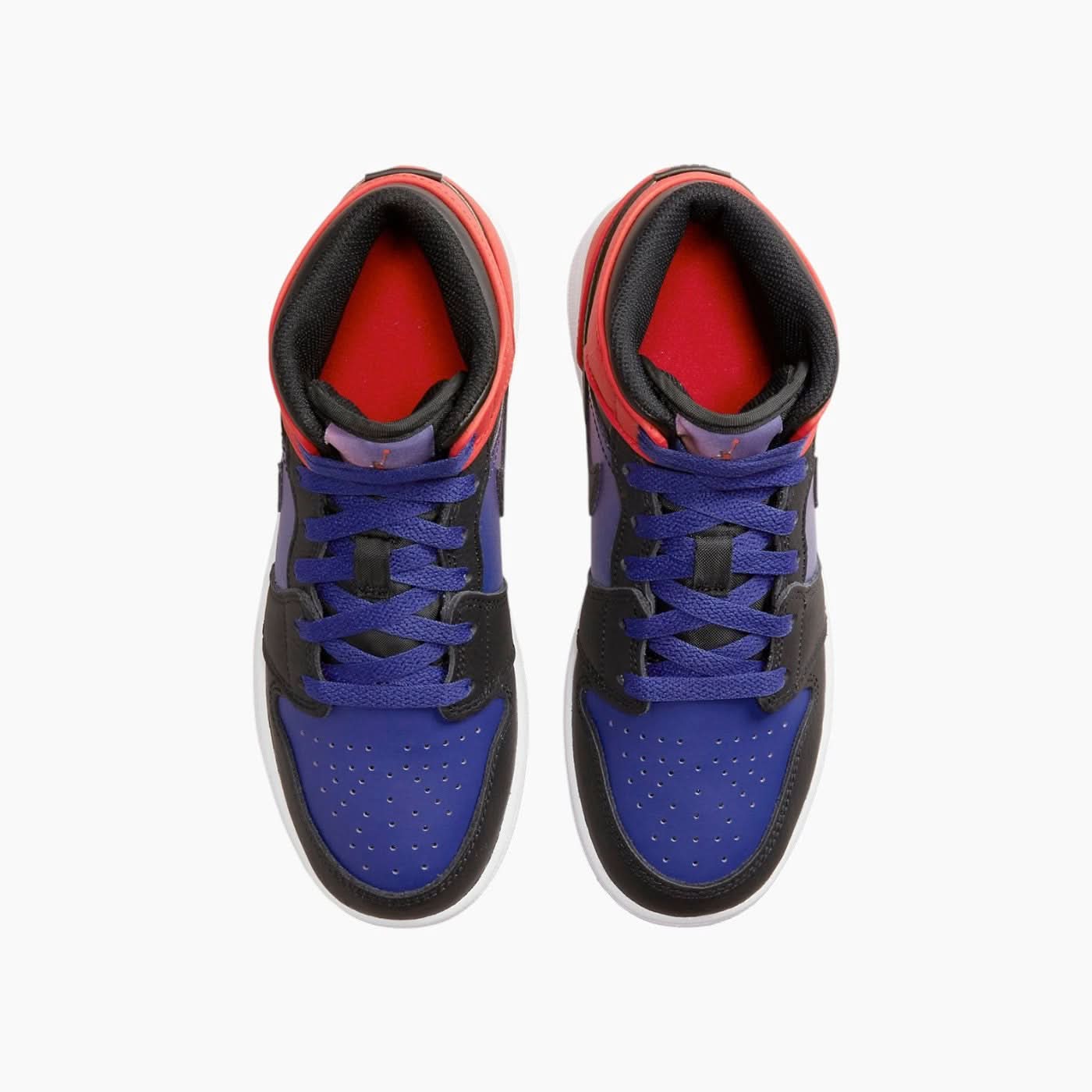 Nike Air Jordan 1 Mid Skyline Sneakers - Image 5