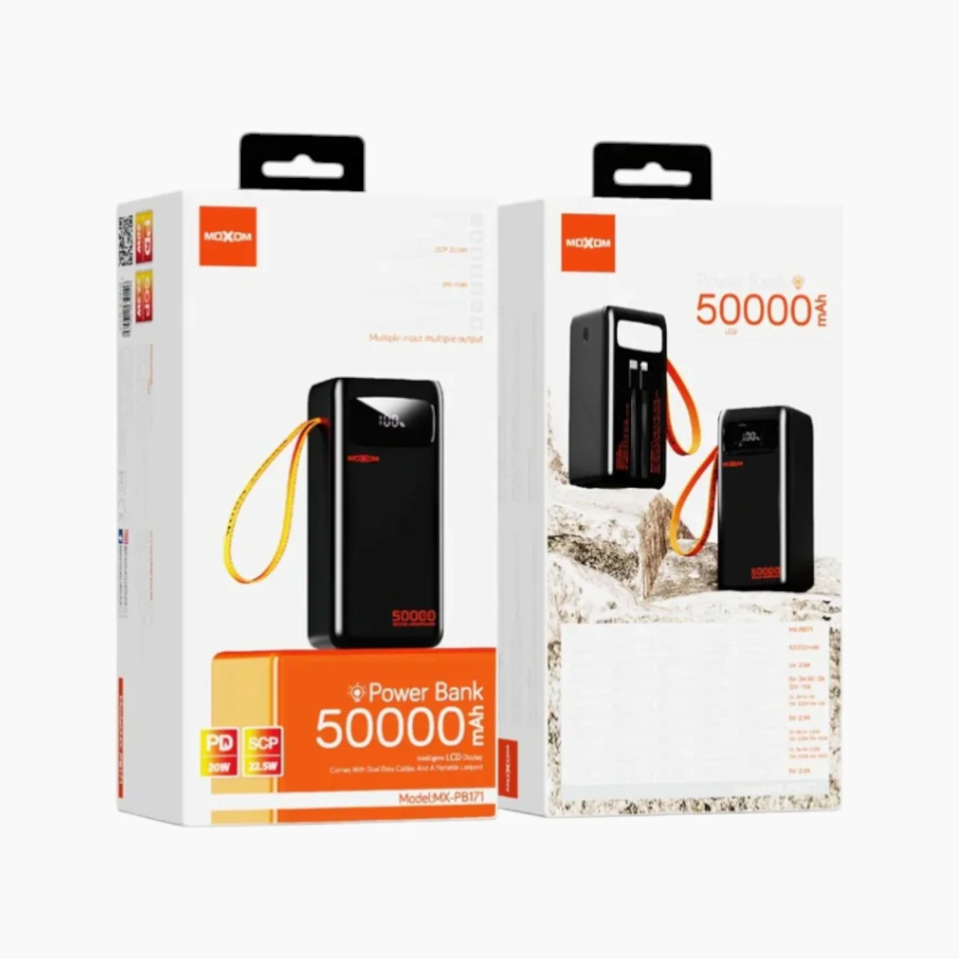 JOYROOM 22.5WPower Bank with Large Digital Display 30000mAh - Image 2