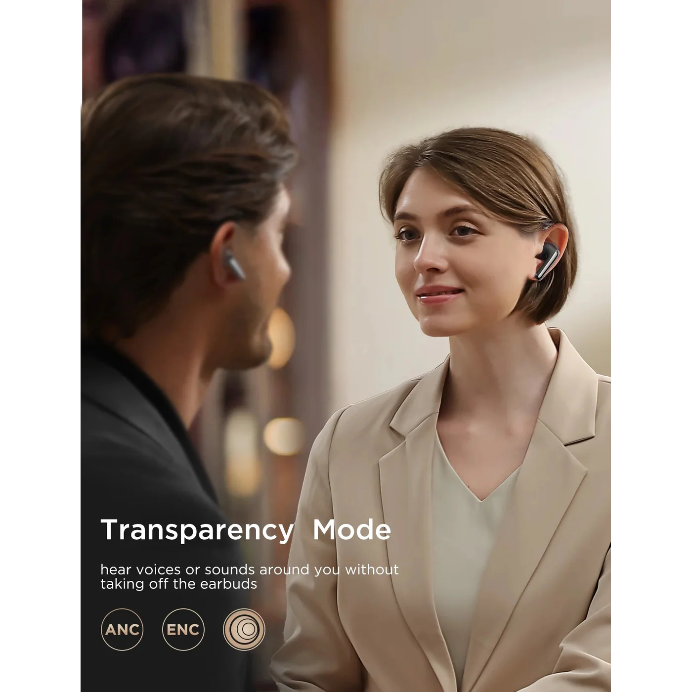 JOYROOM JR-FN1 True Wireless Earphones - Image 3