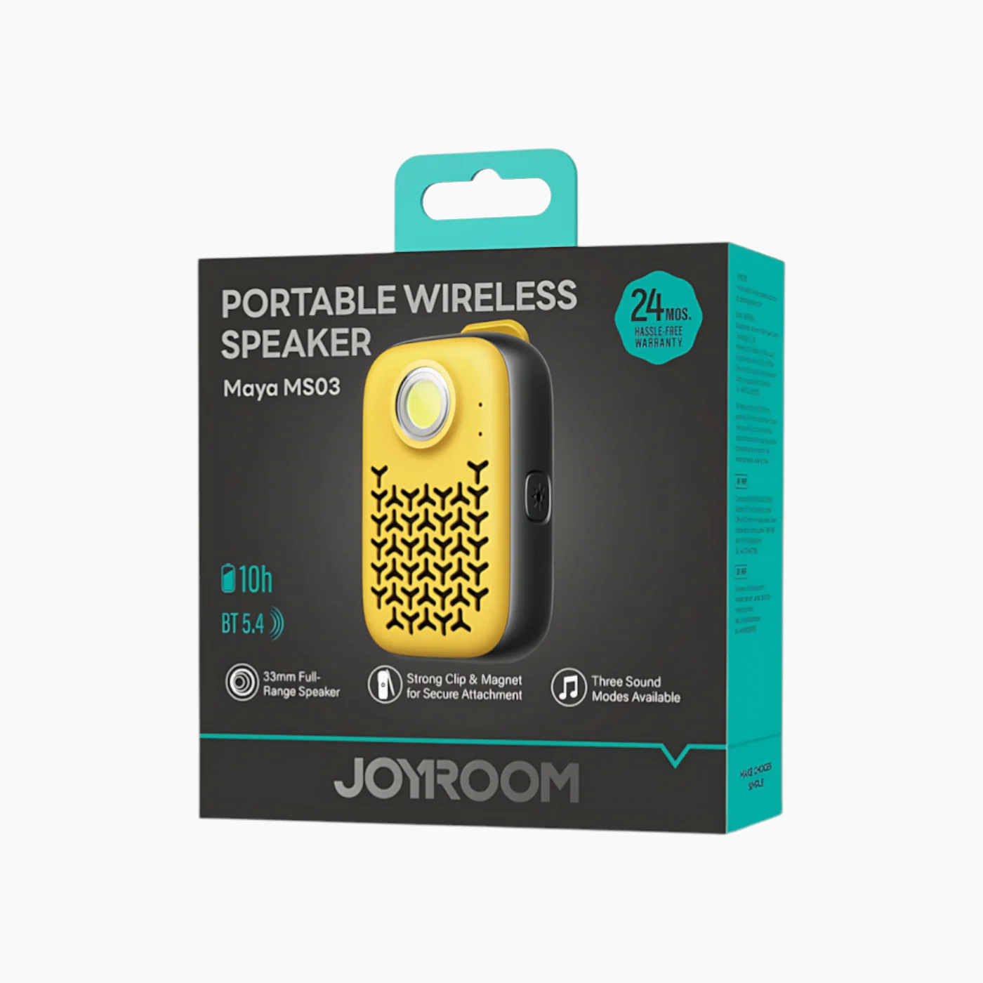 JOYROOM JR-MS03 Mini Portable Bluetooth Speaker - Image 4