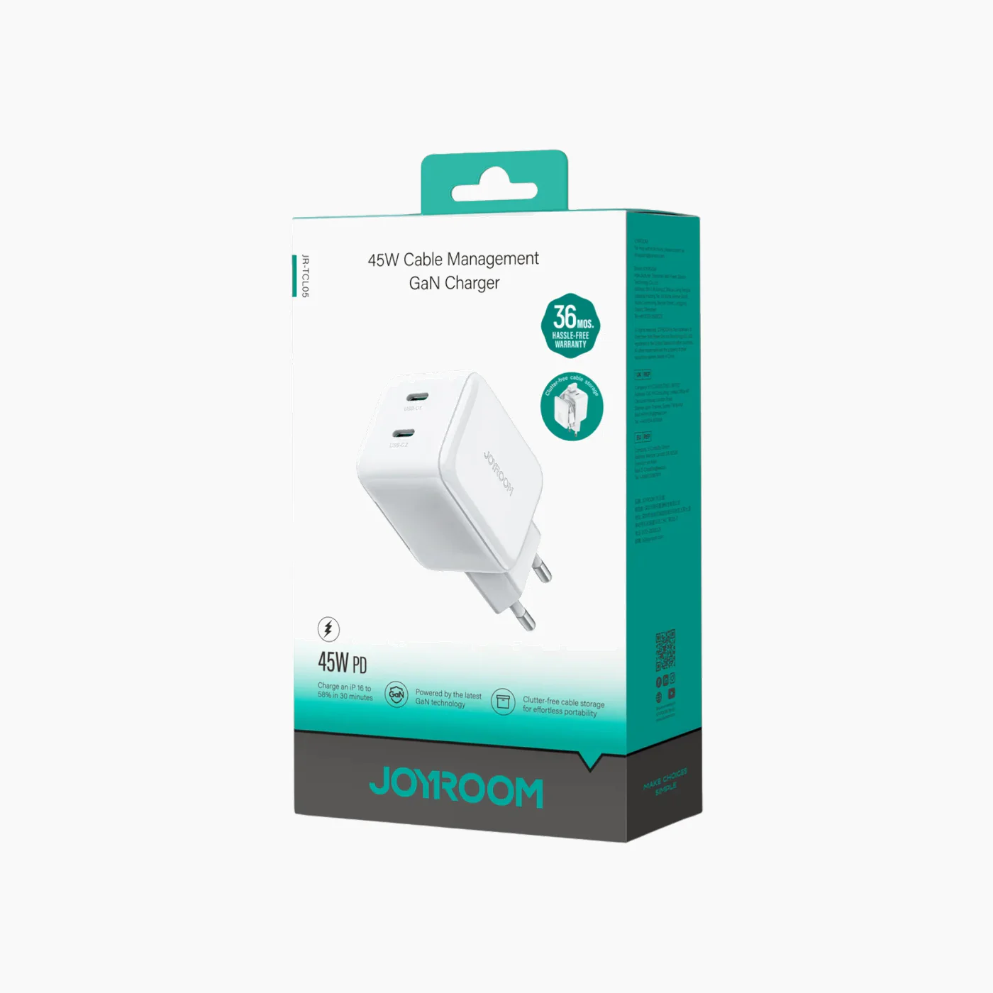 Joyroom JR-TCL05 Adapter 45W - Image 2