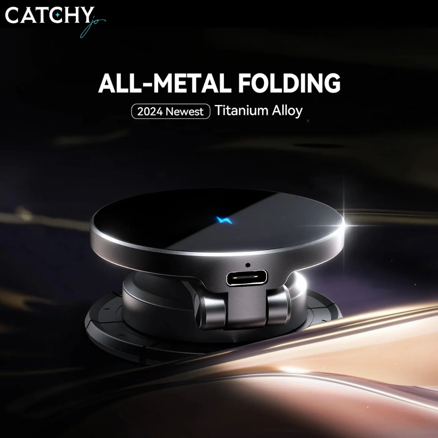 JOYROOM JR-ZS408 Magnetic Wireless Car Charger Holder - Image 2