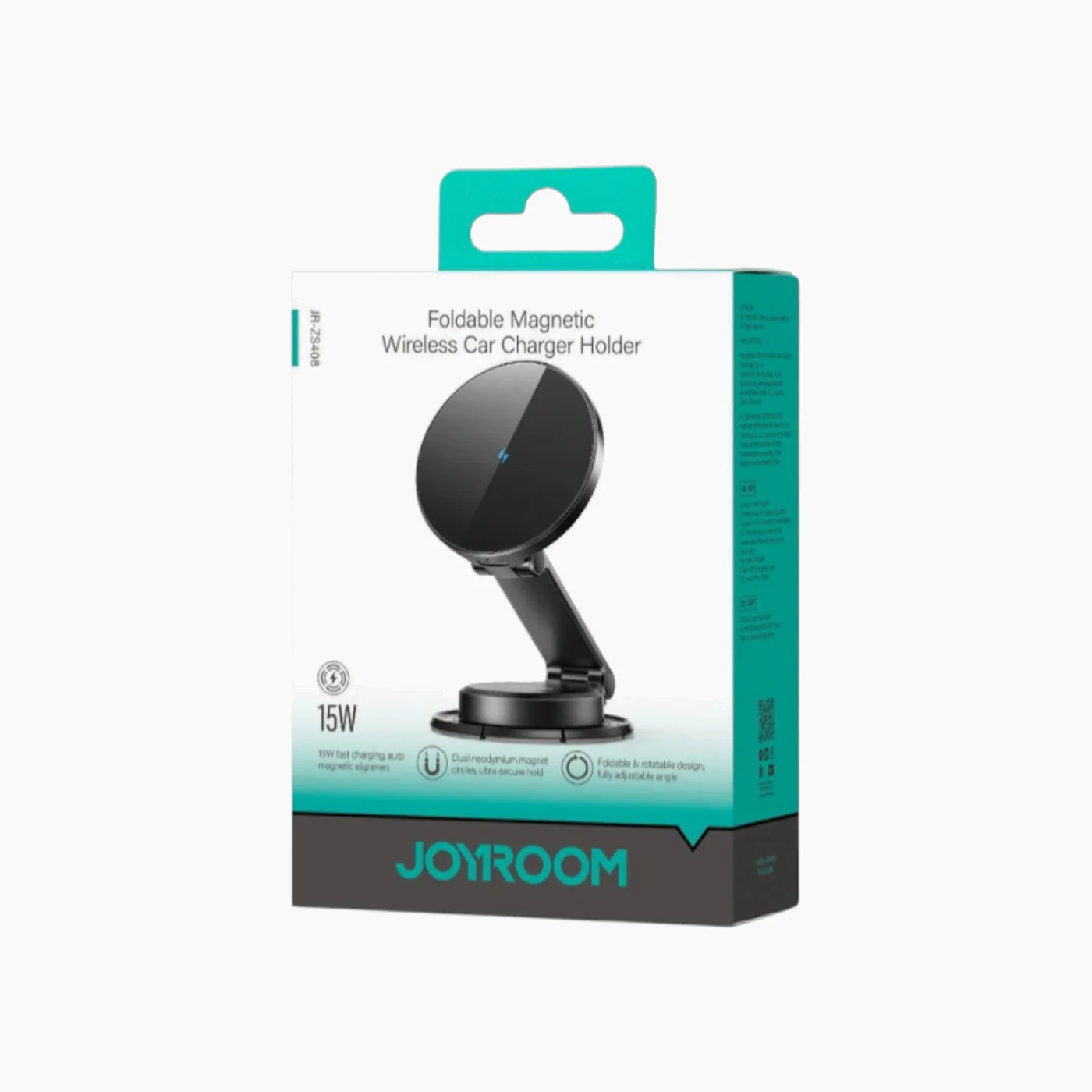 JOYROOM JR-ZS408 Magnetic Wireless Car Charger Holder - Image 5
