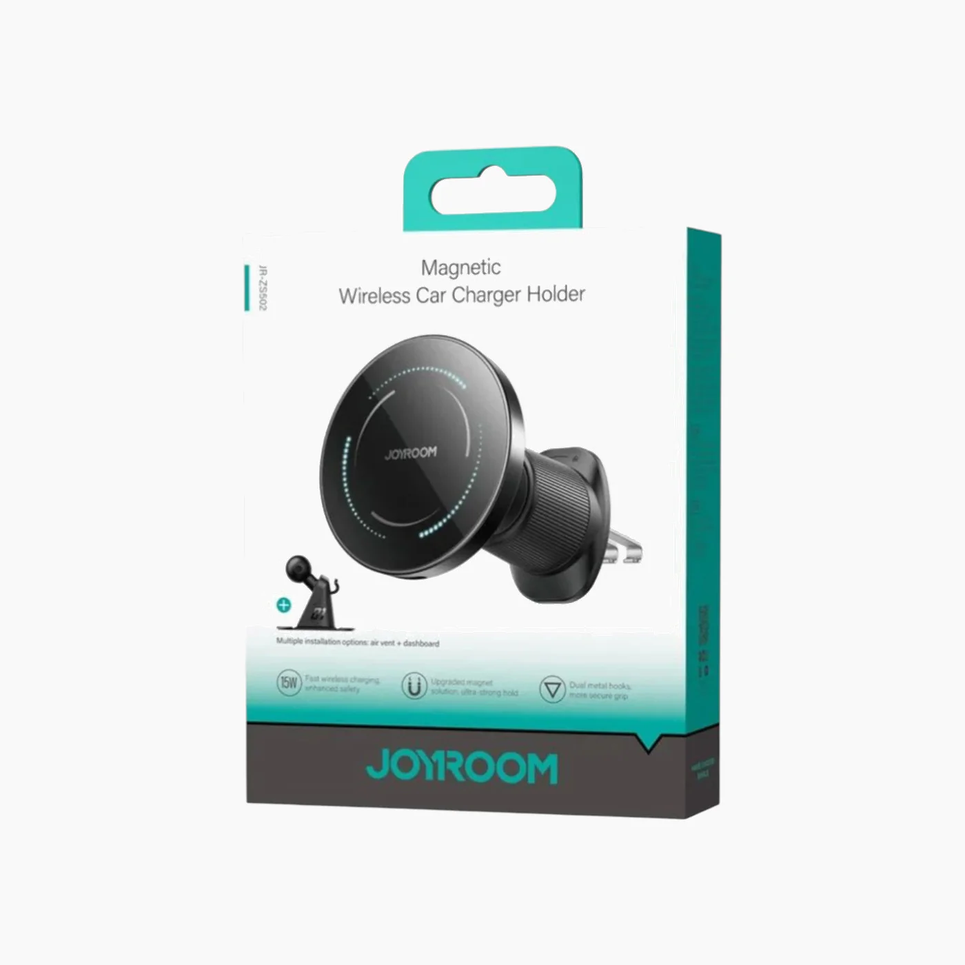 JOYROOM JR-ZS502 Magnetic Wireless Car Holder (15W) - Image 5