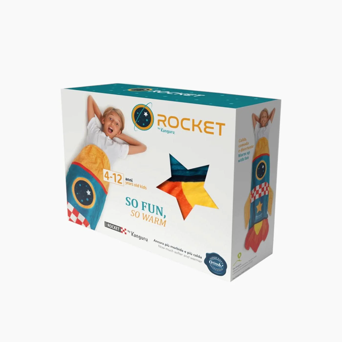 Kanguru Rocket Kids' Blanket - Image 5