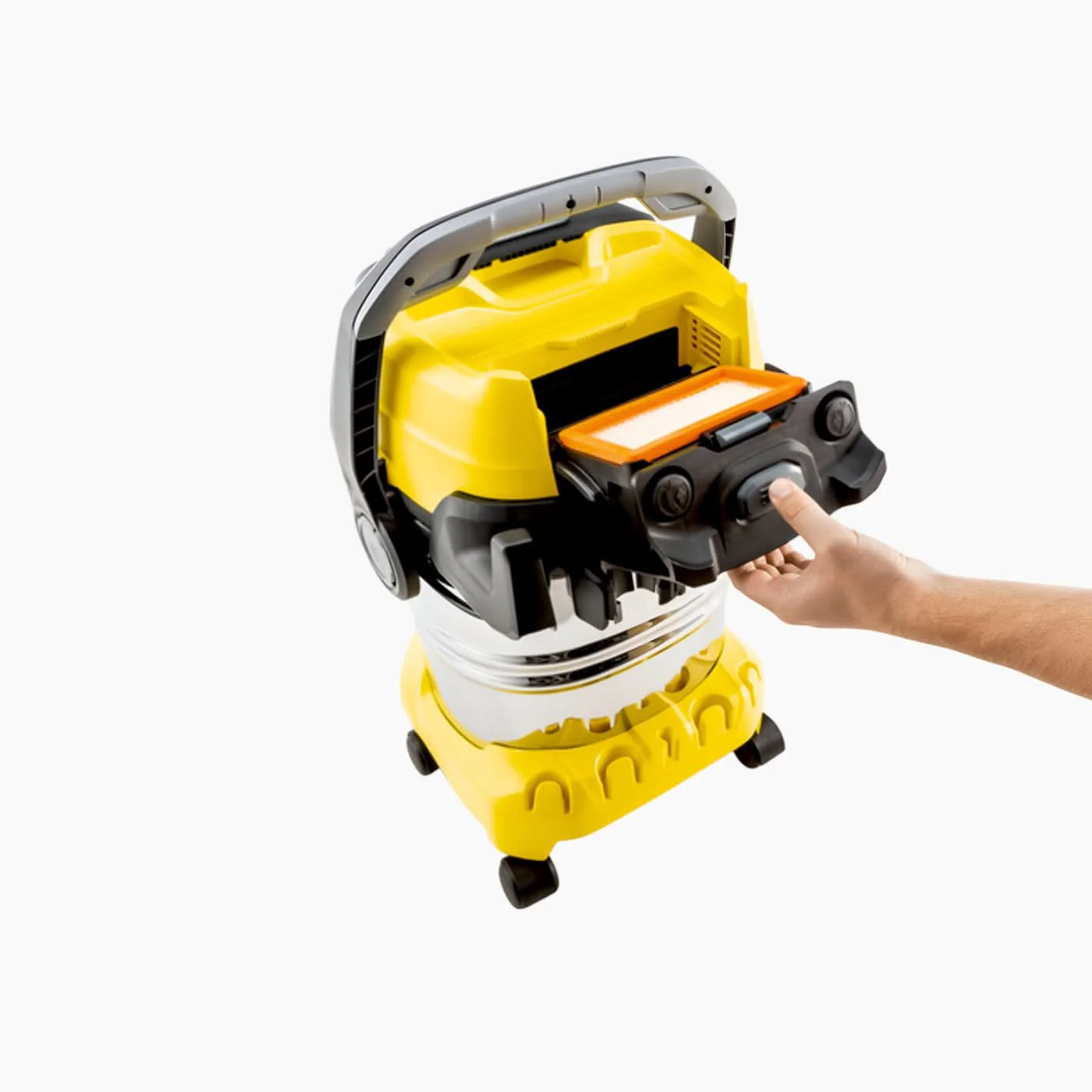 Karcher Stainless Steel Vacuum Cleaner - Image 4