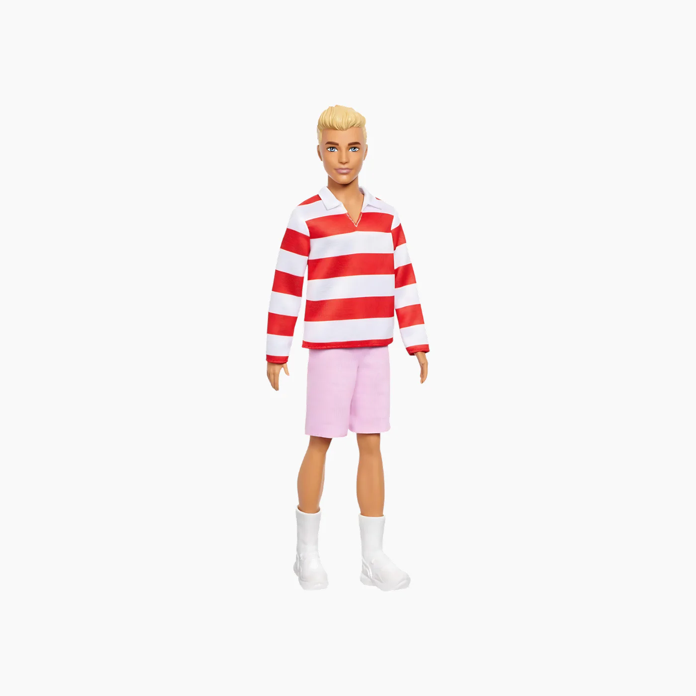 Mattel Ken® Fashionistas® Doll - Red & Whitre Stripe - Image 2