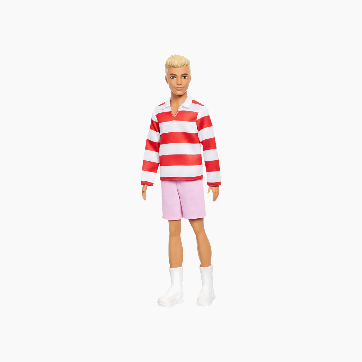 Mattel Ken® Fashionistas® Doll - Red & Whitre Stripe - Image 3