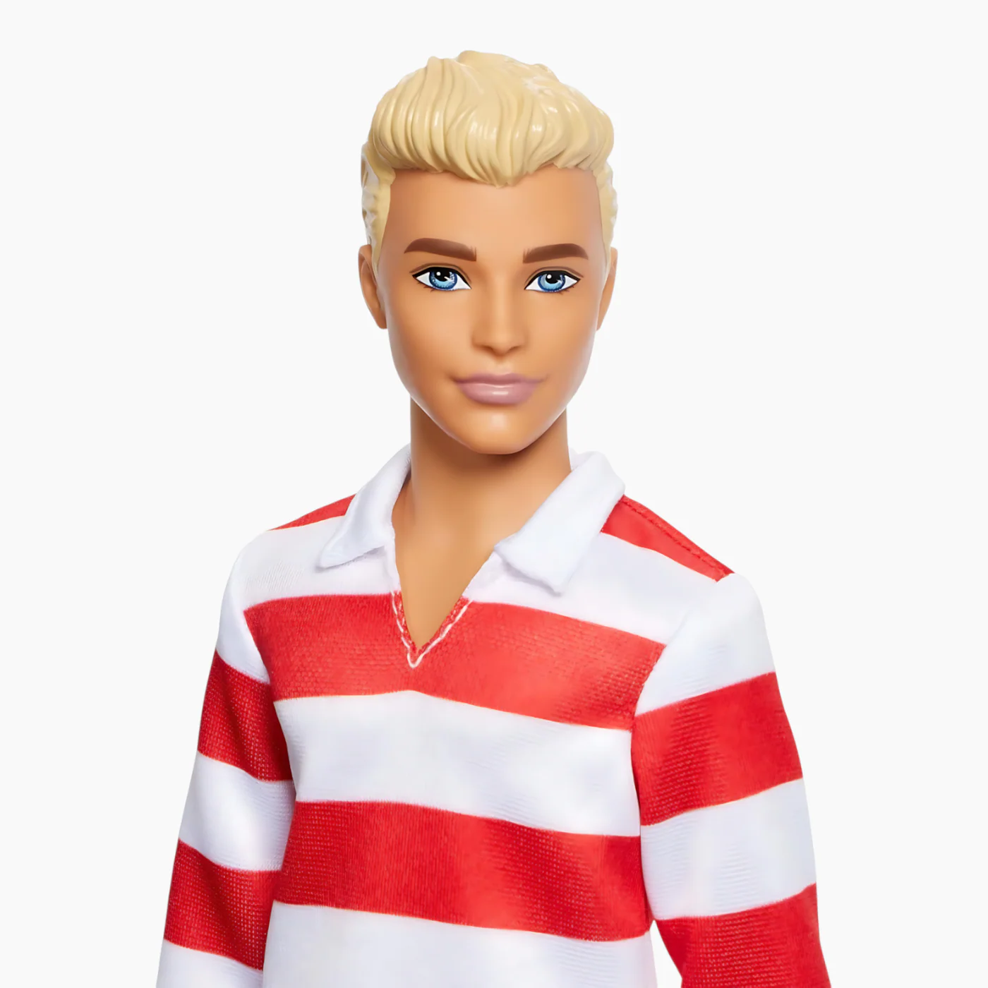 Mattel Ken® Fashionistas® Doll - Red & Whitre Stripe - Image 5