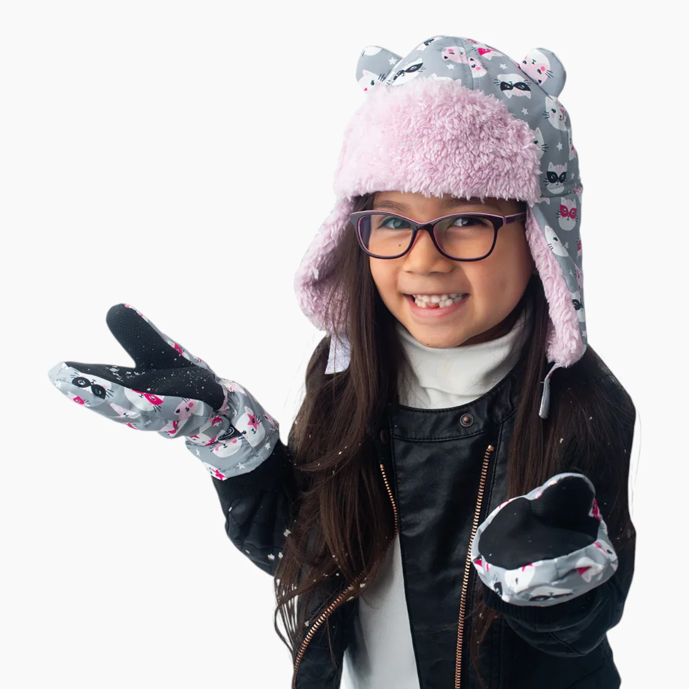 FlapJack Kids Ski Mittens - Image 2