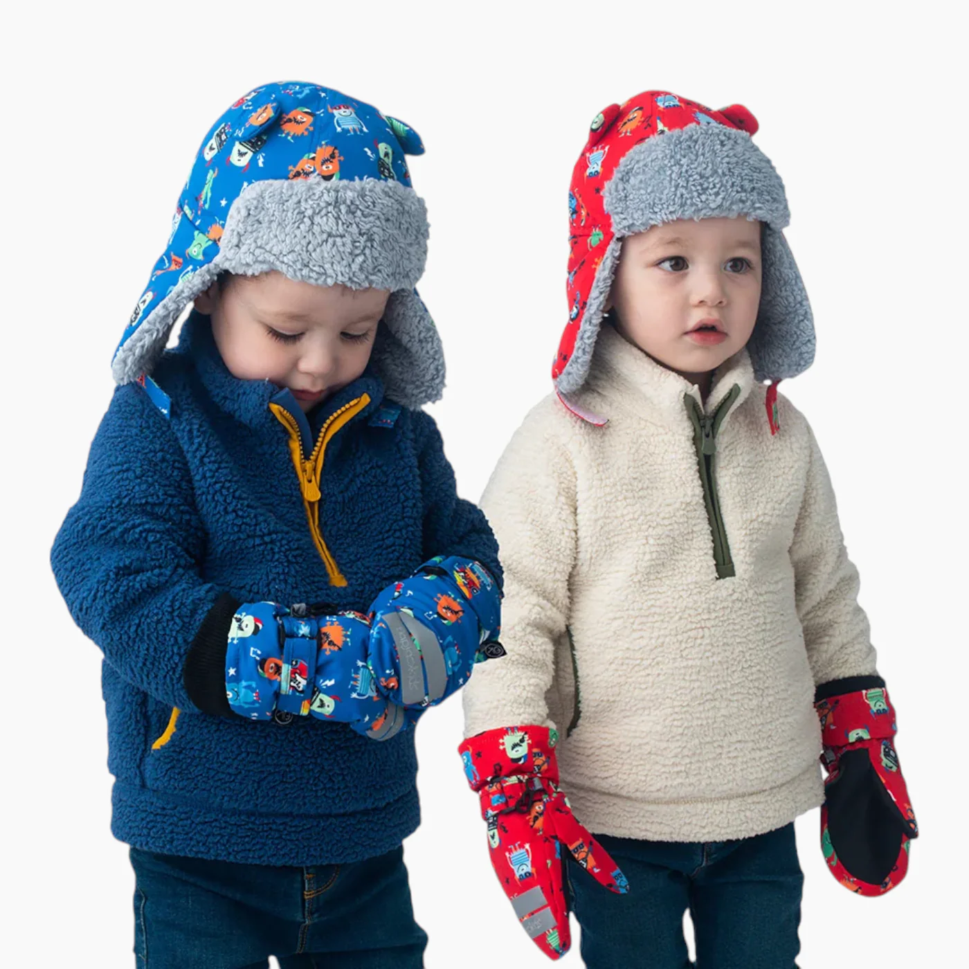 FlapJack Kids Ski Mittens - Image 8