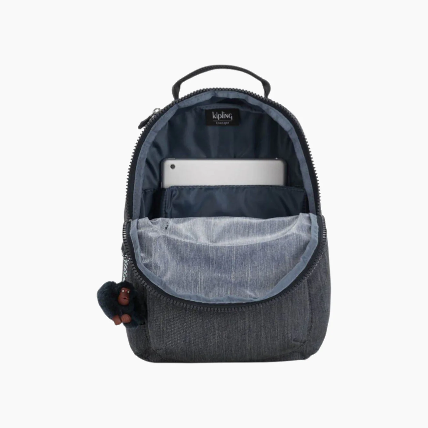 Kipling Seoul S Marine Navy Backpack - Image 2