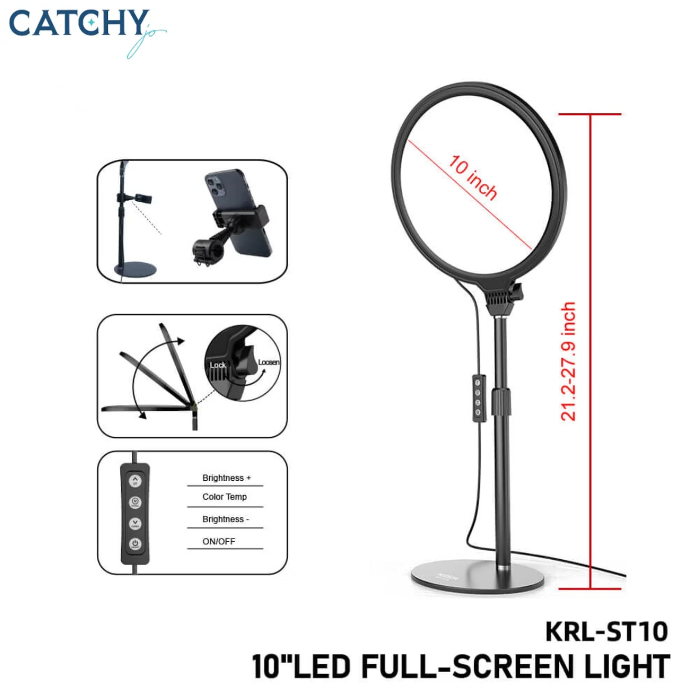 KOOSDA KRL-ST10 LED Full-Screen Light - Image 2
