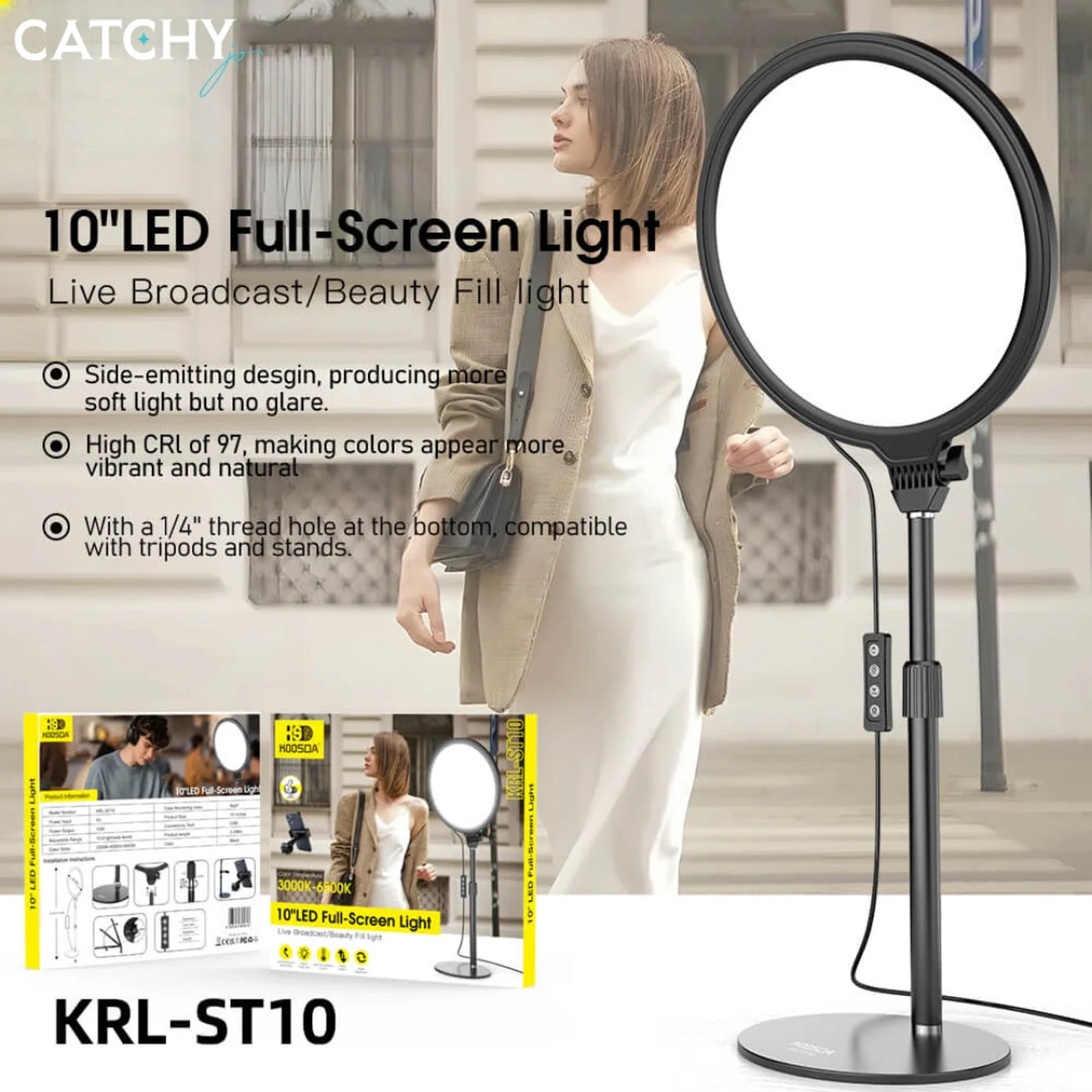 KOOSDA KRL-ST10 LED Full-Screen Light - Image 3