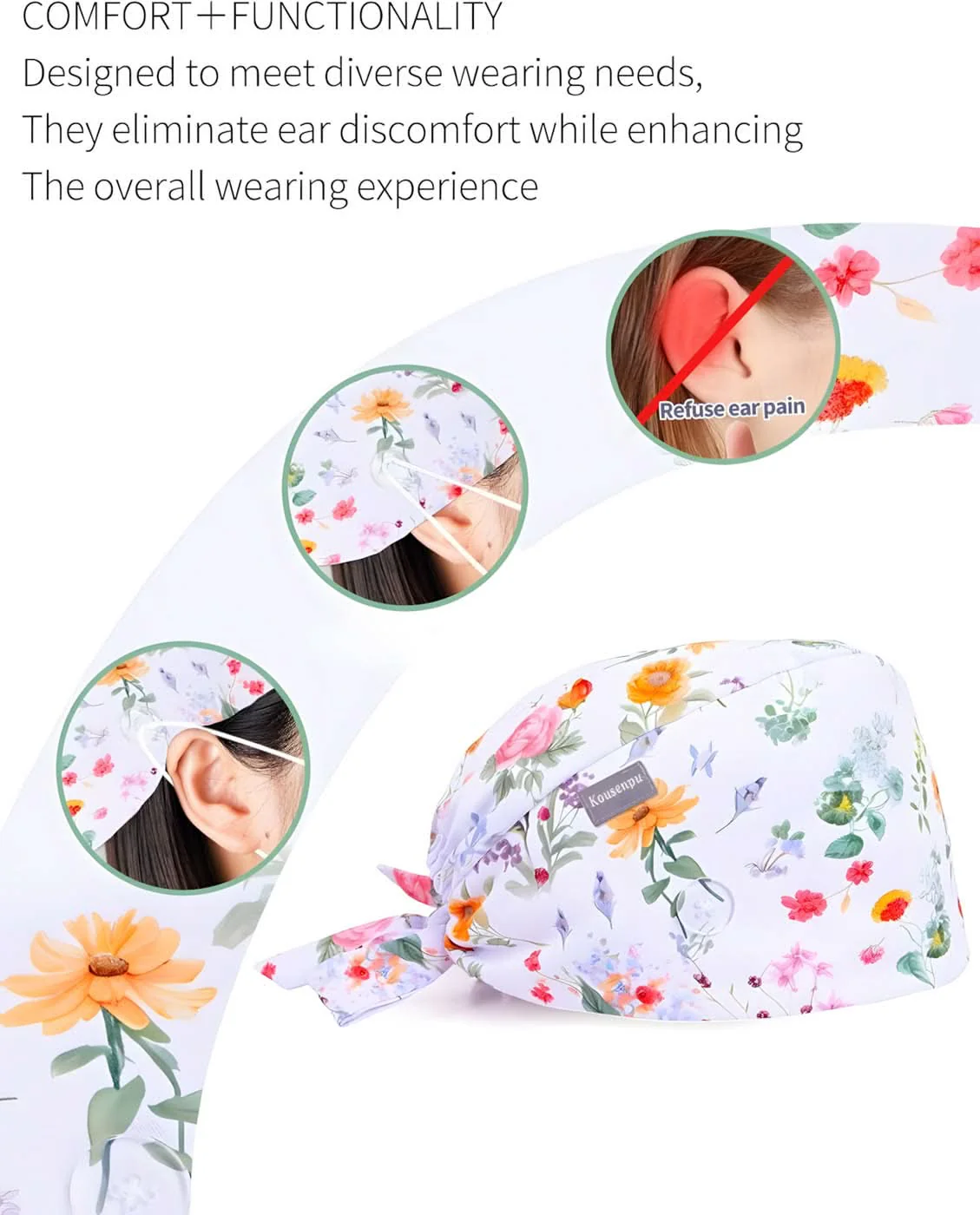 Kousenpu Scrub Caps - Image 5