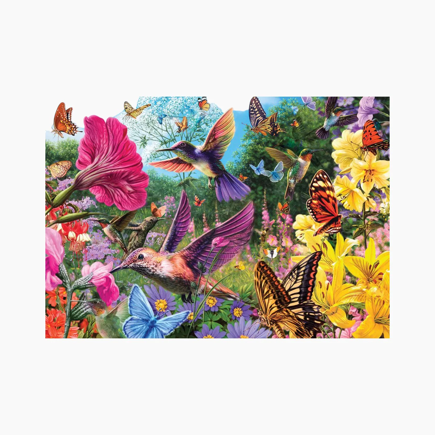 KS Games Humming Bird Garden Puzzle