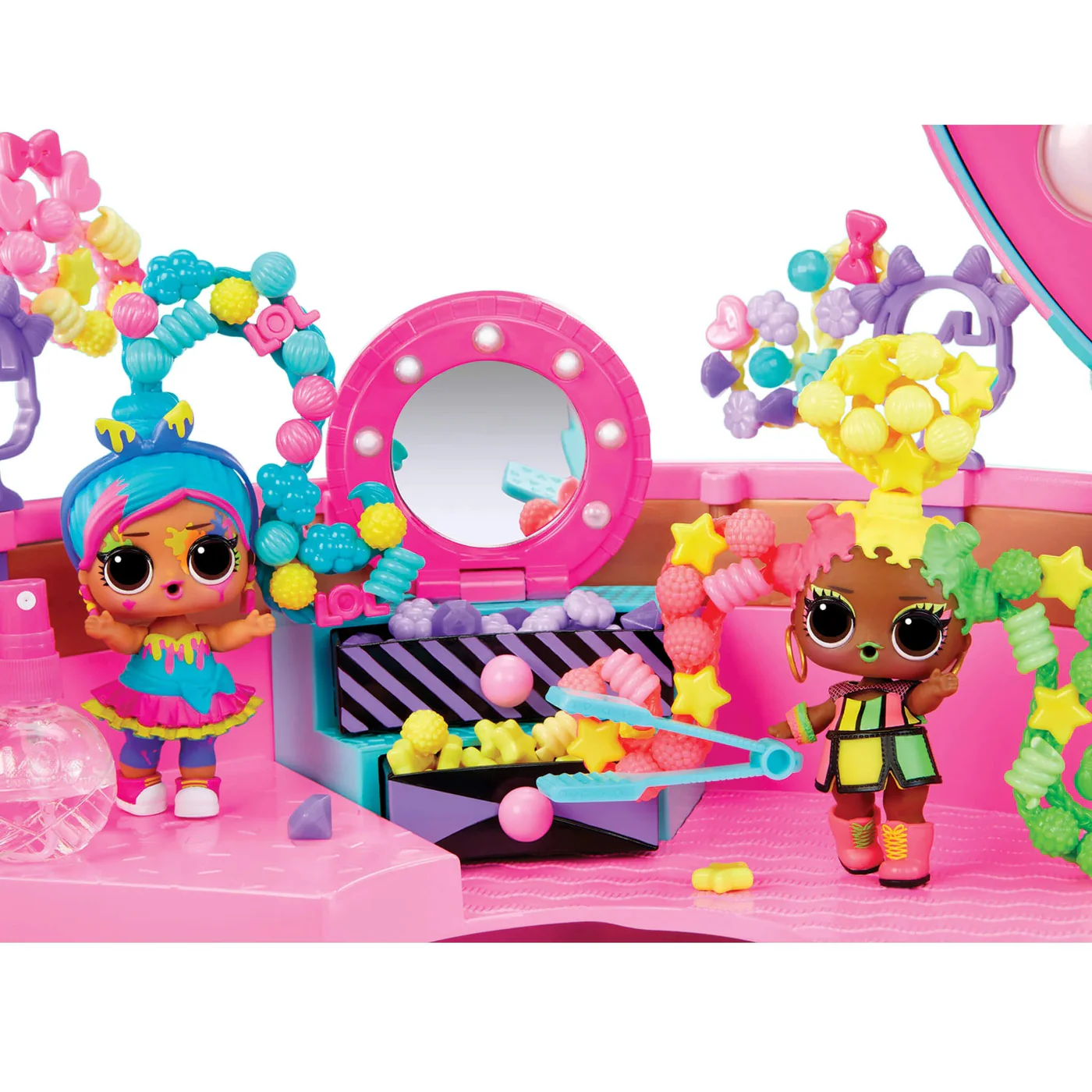 Mga Entertainment L.O.L. Surprise Hair Beads Salon Playset - Image 3