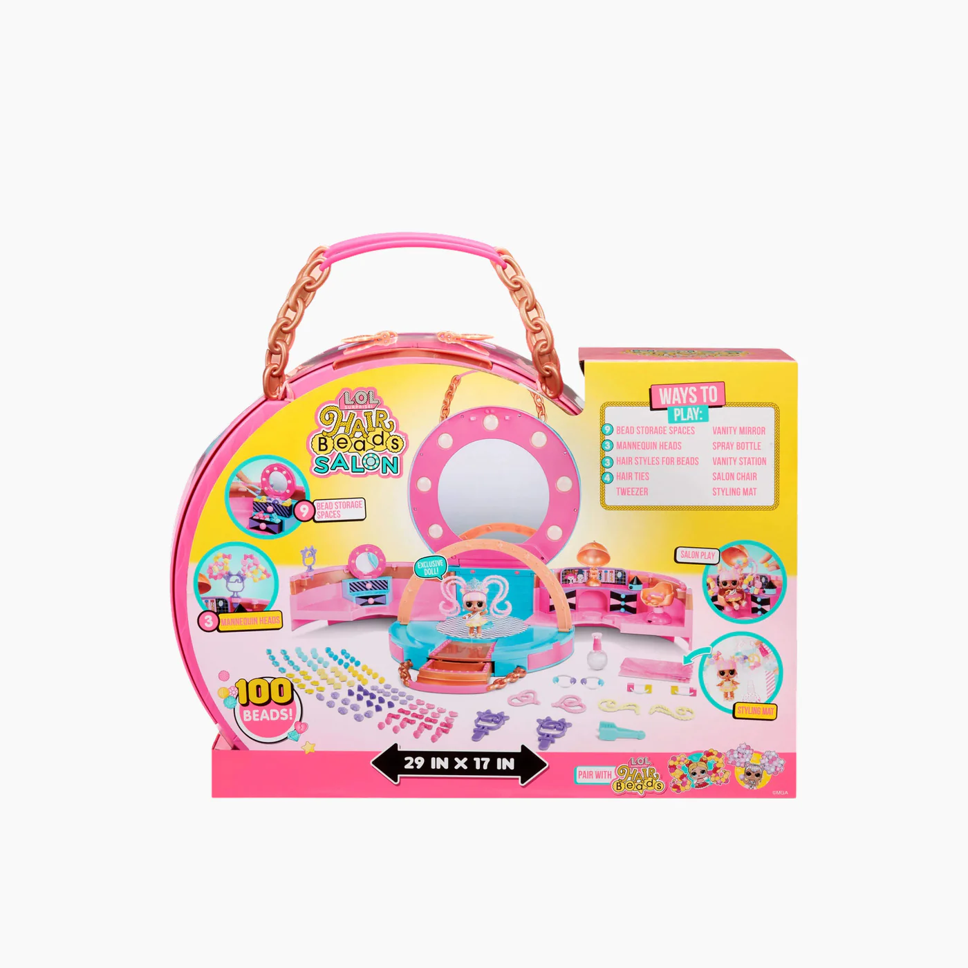 Mga Entertainment L.O.L. Surprise Hair Beads Salon Playset - Image 8