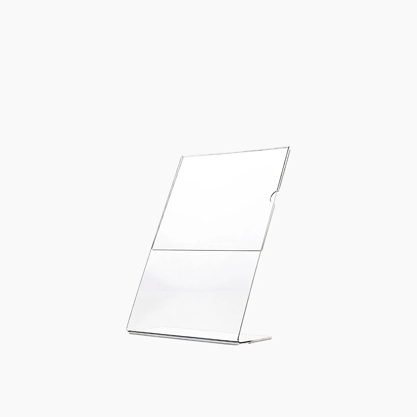 L Shaped Poster Holder