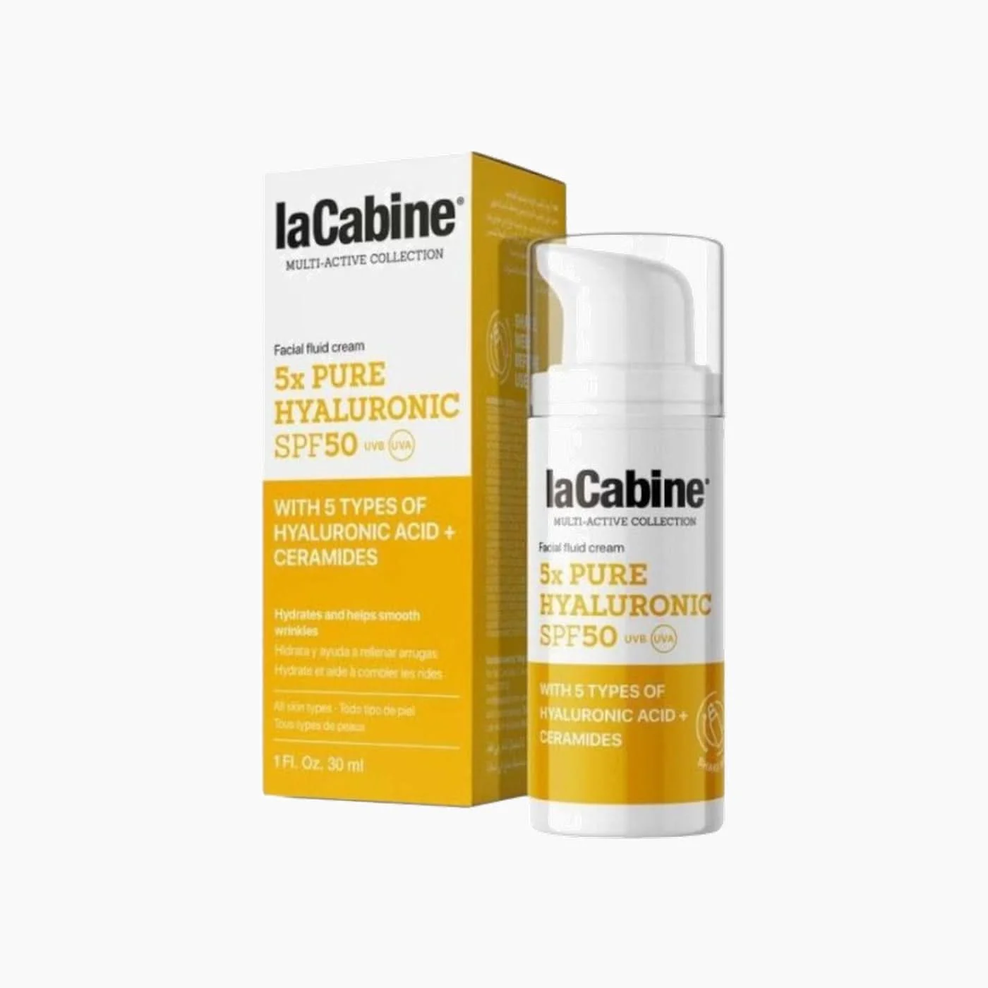 Lacabine Facial Fluid Cream SPF50 Cream - Image 3