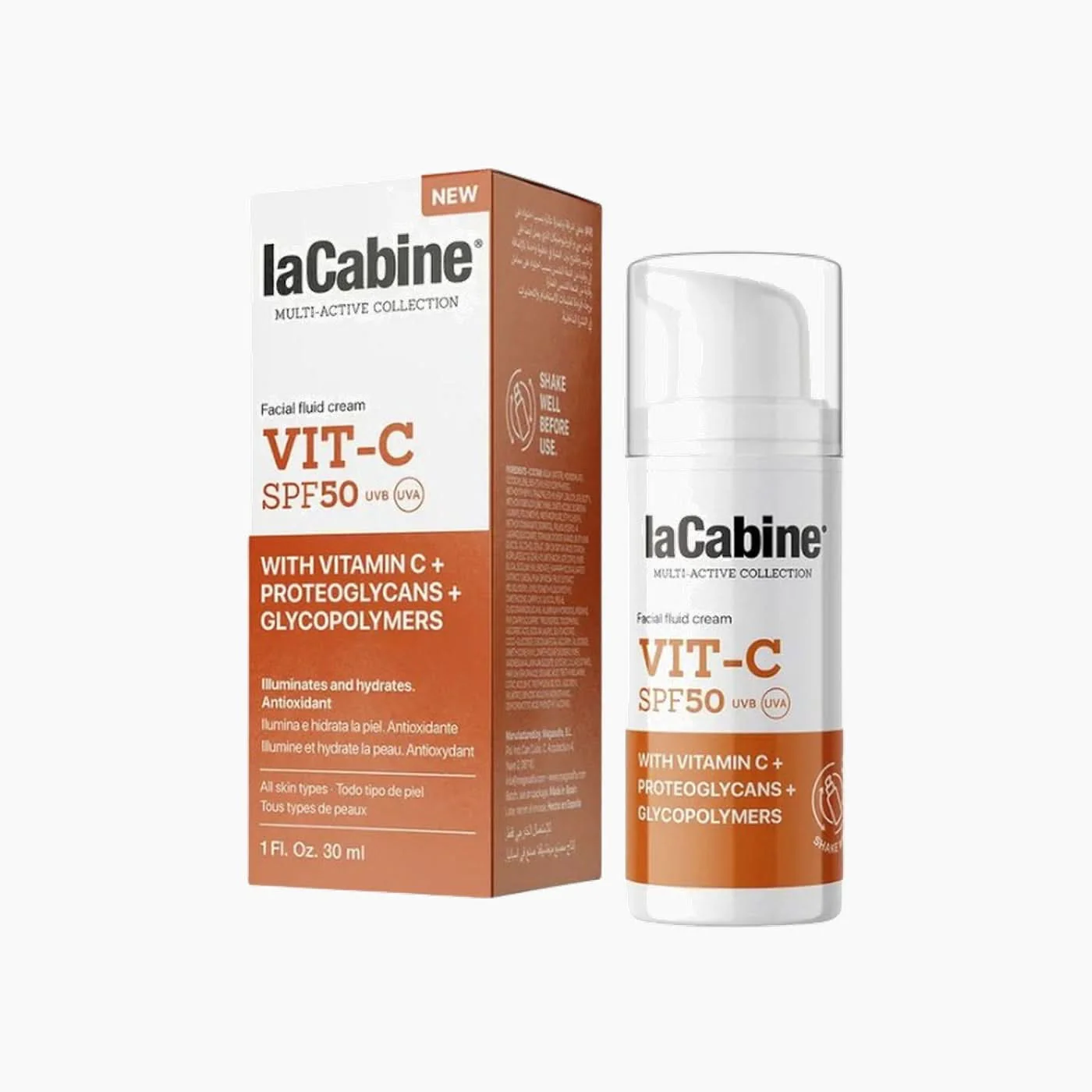 Lacabine Facial Fluid Cream SPF50 Cream - Image 9
