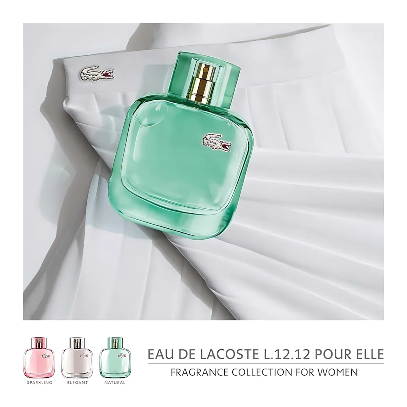 Lacoste Eau De Lacoste L.12.12 Pour Elle Natural EDT For Women - Image 3