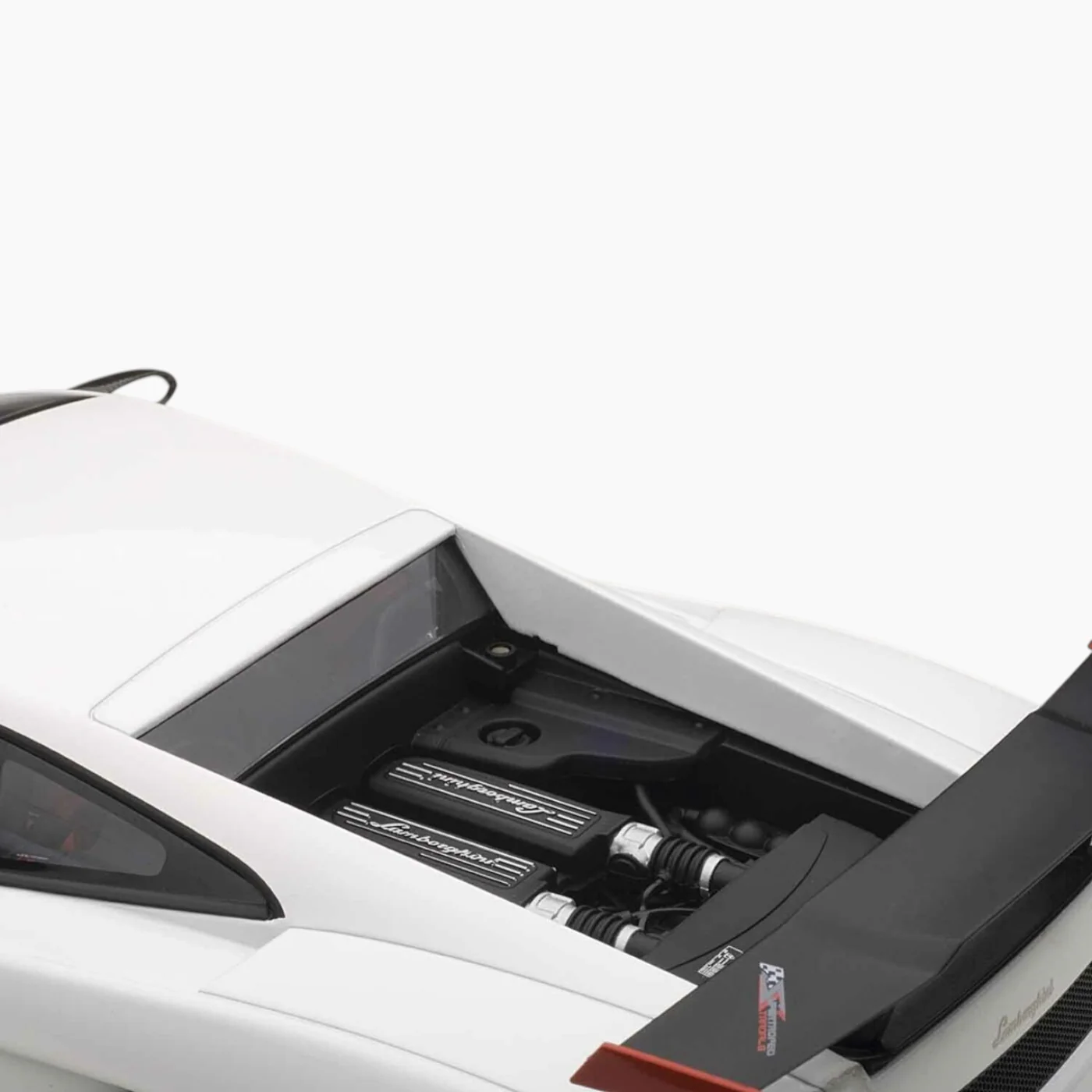 AUTOart Lamborghini Gallardo LP570-4 Super Trofeo Stradale White 1:18 Scale Model Car - Image 14