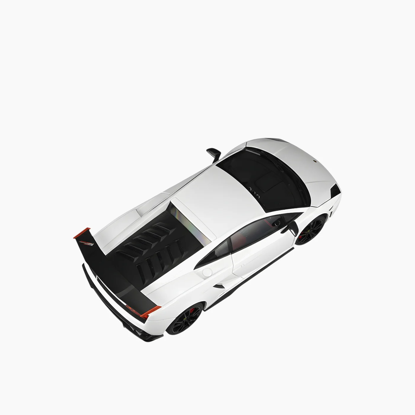 AUTOart Lamborghini Gallardo LP570-4 Super Trofeo Stradale White 1:18 Scale Model Car - Image 3