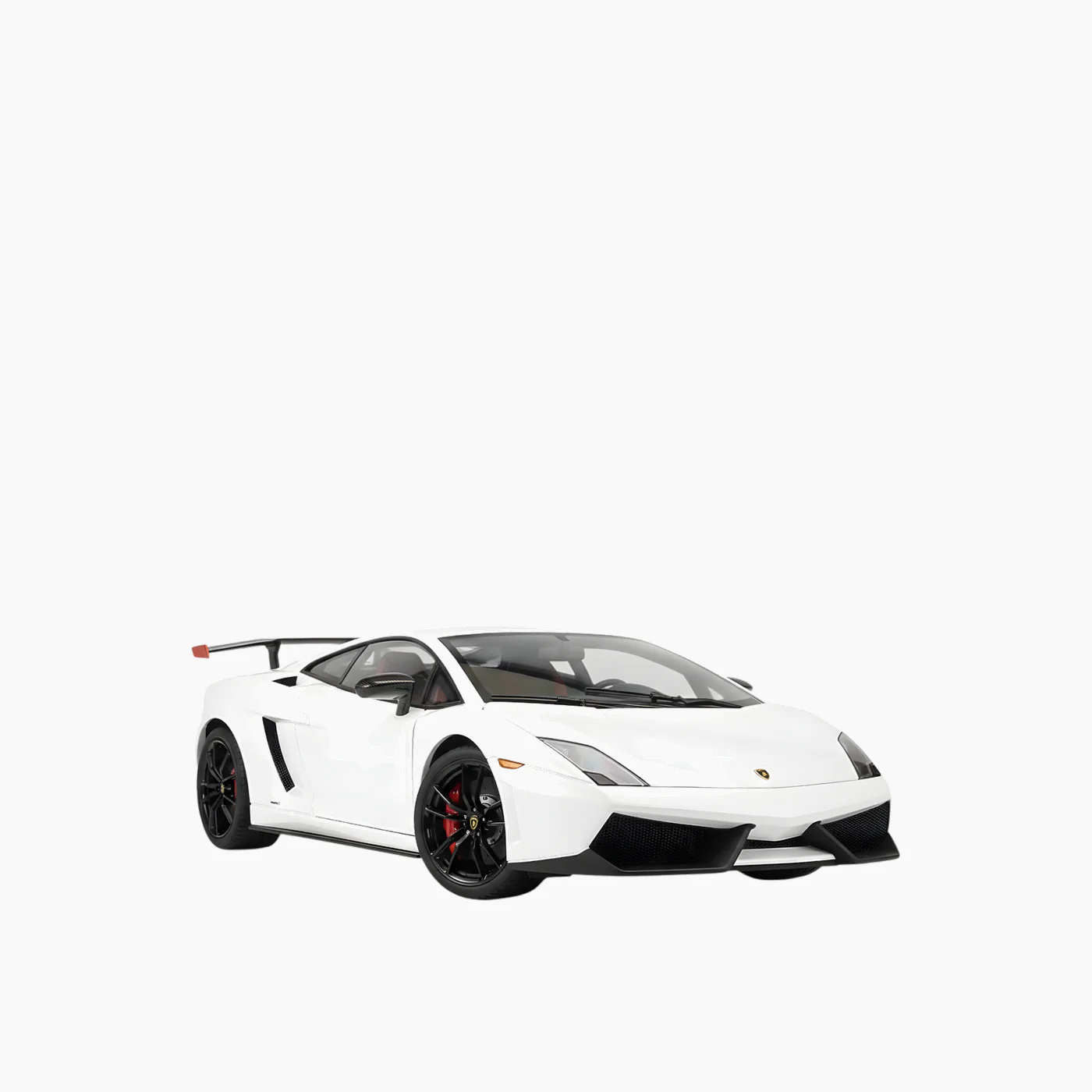 AUTOart Lamborghini Gallardo LP570-4 Super Trofeo Stradale White 1:18 Scale Model Car - Image 5